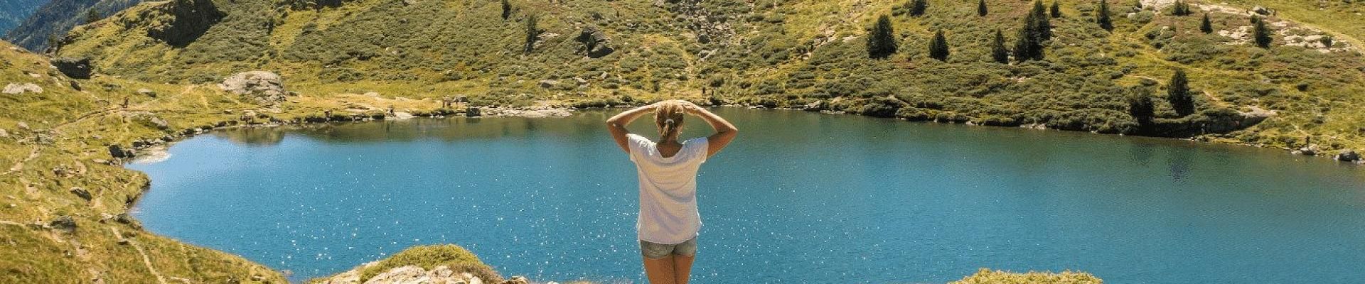 Andorra lake and mountains landscape Prestigi Hotels