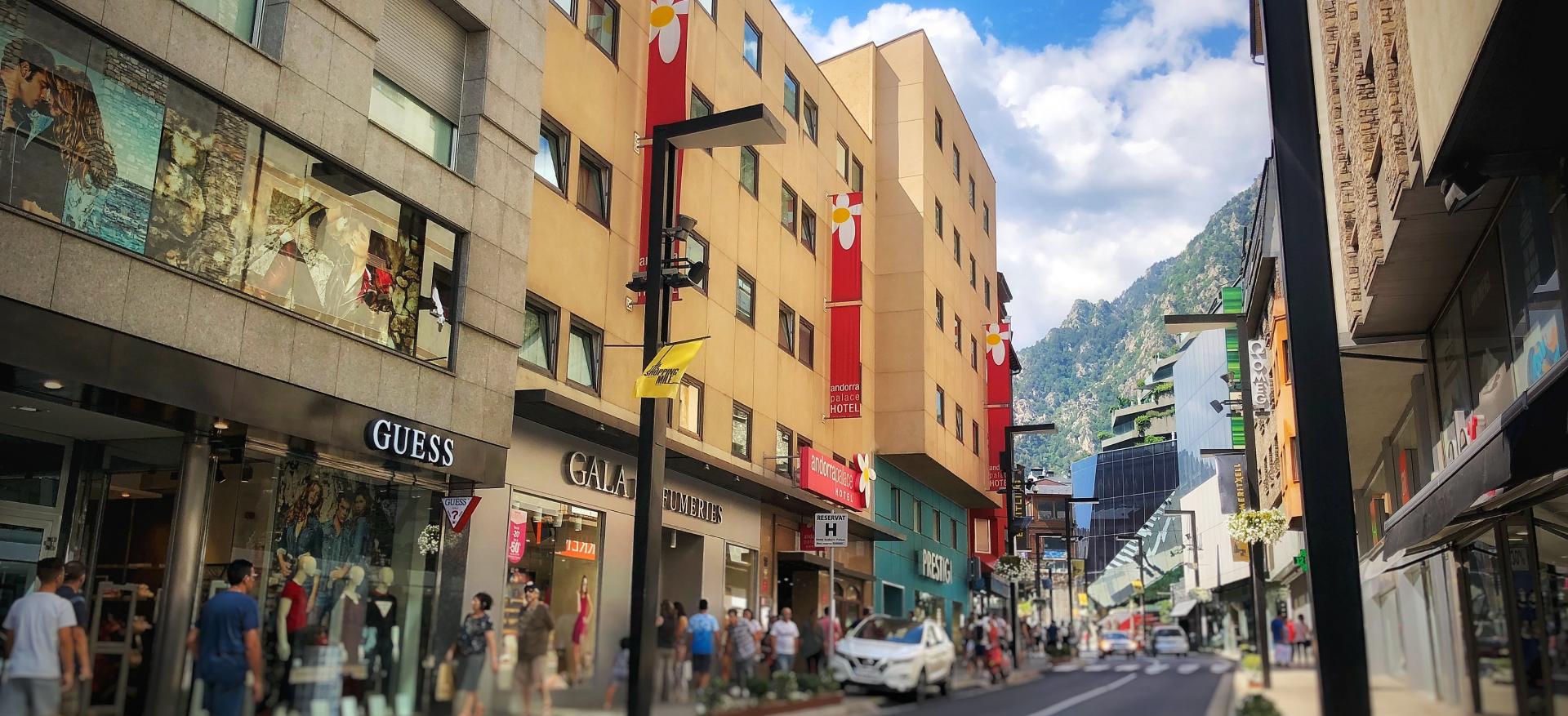 Hôtel 3 étoiles au centre d'Andorra la Vella