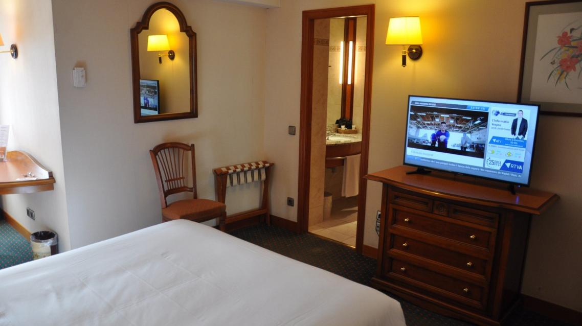 Chambre double avec salle de bain Hotel Mercure Andorre